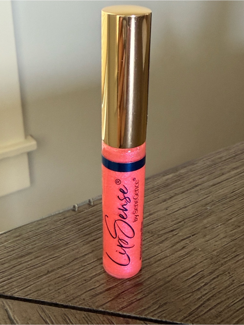 SeneGence LipSense Shimmer Neon Coral Pink Gumdrop